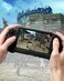 MODJUEGO L2 R2 Trigger Hand Grip Shell Controller Protective Case for Sony Playstation PS Vita 1000 (Black)