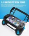 MODJUEGO L2 R2 Trigger Hand Grip Shell Controller Protective Case for Sony Playstation PS Vita 1000 (Black)