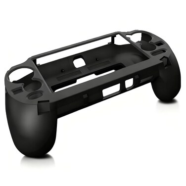 MODJUEGO L2 R2 Trigger Hand Grip Shell Controller Protective Case for Sony Playstation PS Vita 1000 (Black)