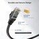 Cable Matters Snagless Cat6 Ethernet Cable (Cat6 Cable Cat 6 Cable) in Black 30 ft
