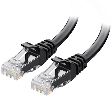 Cable Matters Snagless Cat6 Ethernet Cable (Cat6 Cable Cat 6 Cable) in Black 30 ft