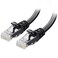 Cable Matters Snagless Cat6 Ethernet Cable (Cat6 Cable Cat 6 Cable) in Black 30 ft