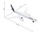 Herpa Daron Lufthansa A350 Single Plane, White