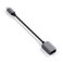 Satechi USB-C to USB 3.0 Adapter Cable, USB-C to USB-A Female, Space Grey