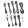CableMod E-Series Pro ModFlex Sleeved Cable Kit for EVGA G7 / G6 / G5 / G3 / G2 / P2 / T2 (Black + White)