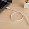 basics AmazonBasics Cat 6 Gigabit Ethernet Patch Internet Cable, Flat - 100FT, 1Pack, White - Include 25 Nails