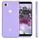 kwmobile Case Compatible with Google Pixel 3a Case - Soft Slim Protective TPU Silicone Cover - Lavender