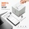 MANGOSLAB Nemonic Label (MIP-001LW) - Label Printer & Sticky Notes Printer   Thermal Label Printer   Label Maker   Sticker Printer   Bluetooth Label Printer   iOS & Android & MS Office