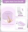 WOBSION 1x/3x Small Lighted Makeup Mirror for Purse