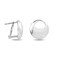 LeCalla Sterling Silver Jewelry Stud-Earrings