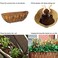 Frillybutts 48 Inch Coco Liner,Window Deck Trough Coco Coir Coconut Replacement Liner for Window Box
