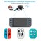 JAOYSTII Joycon Joystick Replacement 4 Pack, Replacement Joy-stick Analog Thumb Stick for Switch Joycon Controller &amp; Switch Lite, Left/Right Analog Joystick with Thumbstick Grips &amp; Screws (4pcs Black)