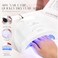 Morovan Poly Gel Nail Kit: Starter Kit 8 Pcs With U V Lamp 48W Complete For Beginners Everything Professional