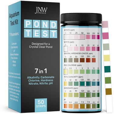 JNW Direct Pond Test Strips - 7 in 1