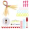 KOKNIT Lightweight Circular Knitting Needles Set, 31'' Bamboo Storage Organizer for Beginners, Round Knitting Needles with Sewing Tools Full DIY Craft Kits