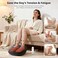 Medcursor Foot Massager Machine with Heat Function, Deep Kneading Massager, Multi-Level Settings & Adjustable Intensity for Home or Office Use (Black)