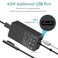 TREE.NB Surface Pro Charger 65W Laptop Charger, Compatible with Microsoft Surface Pro 9/8/7/6/5/4/3/X Surface Go 3/2/1 Surface Laptop 5/4/3/2/1 Surface Book 3/2/1