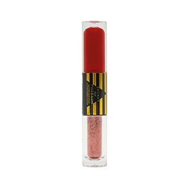 EBIN NEW YORK Radiant Glitter Face Glitter &amp; Colour Duo Stick - Ruby Red Lipper