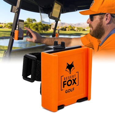 DESERT FOX GOLF - Phone Caddy - Orange