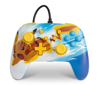 PowerA Pokemon Enhanced Wired Controller for Nintendo Switch - Pikachu Charge (Nintendo Switch)