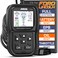 ANCEL FD500 Battery Registration fits for Ford Lincoln Mercury - All Systems OBD2 Scanner with Engine, ABS, SRS, Transmission, SAS, ESP Diagnostics - Car Code Reader for EPB, Throttle, Oil Reset
