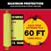Catchmaster Catch Zone Pest Boundary Roll 60ft, Glue Trap Roll, Rodent Tape