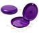 ZIZNBA (2 Pack) Retainer Case,Solid Orthodontic Retainer Case-purple