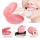 ZIZNBA (2 Pack) Retainer Case,Solid Orthodontic Retainer Case-Pink