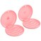 ZIZNBA (2 Pack) Retainer Case,Solid Orthodontic Retainer Case-Pink