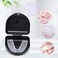 ZIZNBA (2 Pack) Retainer Case,Solid Orthodontic Retainer Case-black