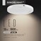 SINCELIGHT PIR LED Motion Sensor Ceiling Mounted Light Fixture, 18W Ultrathin Panel Shape, ON/Off Automatic, Dual Sensor Mode Switchable
