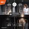 SINCELIGHT PIR LED Motion Sensor Ceiling Mounted Light Fixture, 18W Ultrathin Panel Shape, ON/Off Automatic, Dual Sensor Mode Switchable