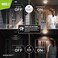 SINCELIGHT PIR LED Motion Sensor Ceiling Mounted Light Fixture, 18W Ultrathin Panel Shape, ON/Off Automatic, Dual Sensor Mode Switchable