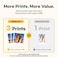 KODAK Mini 3 Retro 4PASS Portable Photo Printer (3x3 inches) Initial 8 Sheets + 60 Sheets Bundle, Yellow