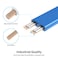 SABRENT SATA III 6Gbps Right-Angle Data Cable, 3-Pack 20in Blue (CB-SRB3)