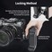 Nitze Adjustable Plastic Side Handle Grip Universal Camera Cage Handle with Cold Shoe Mount for Camera Cage Shoulder Mount Support - PA22-D