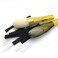 Tegg Thread Spool Net 100PCS 6x1cm Embroidery Machine Thread Net Spool Sleeve Sewing Quilting Thread Support Hose