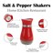 Servette Home Basic Salt &amp; Pepper Shakers - Red