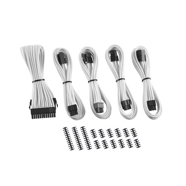 CableMod Classic ModMesh Cable Extension Kit - 8 8 Series - wei&szlig;