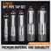 HORUSDY 5-Piece NPT Pipe Tap Set, Sizes Includes 1/8", 1/4", 3/8", 1/2" and 3/4