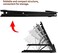 IMAGE Light Box Stand,Multifunction 7 Angle Points Skidding Prevented Tracing Holder for Laptop LED Light Table A4 LB4 L4S and Most tracing Ligh Box pad