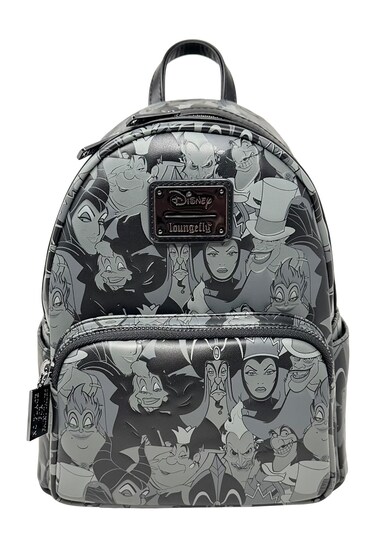 Loungefly Disney Villains Debossed Mini Backpack, Multi, One Size