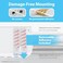 TotalMount Drop-Free Remote Holder – Removable Adhesive Strips – Pro White