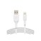 Belkin Lightning Cable (Boost Charge Lightning to USB Cable for iPhone, iPad, AirPods) MFi-Certified iPhone Charging Cable (White, 1m) &ndash; 2 Pack