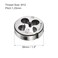 uxcell M12 X 1.25 Metric Round Die, Machine Thread Left Hand Threading Die, Alloy Tool Steel