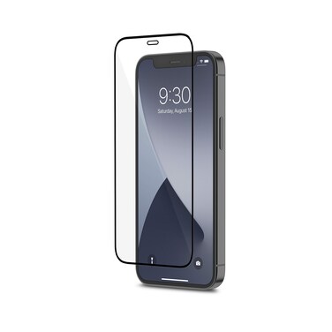 Moshi AirFoil Pro Glass Screen Protector for iPhone 12 Mini (Black)