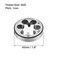 uxcell M20 X 1 Metric Round Die, Machine Thread Left Hand Threading Die, Alloy Tool Steel
