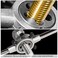 uxcell M20 X 1 Metric Round Die, Machine Thread Left Hand Threading Die, Alloy Tool Steel