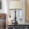 Patelai 4 Pieces Bronze Pull Chains Ceiling Fan Pull Chain Extension Fan Pull Chain Pendant 12 Inch Ceiling Fan Chain Extender Ornament with Ball Fan Chain Connector (Cinnamon)