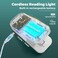 CUHIOY Rechargeable Clip on Reading Light for Bed Headboard, White, 1 Pack